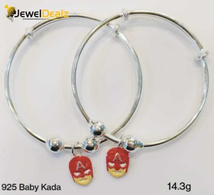 Baby Bala Adjustable in Pure Silver 925 Hallmarked
