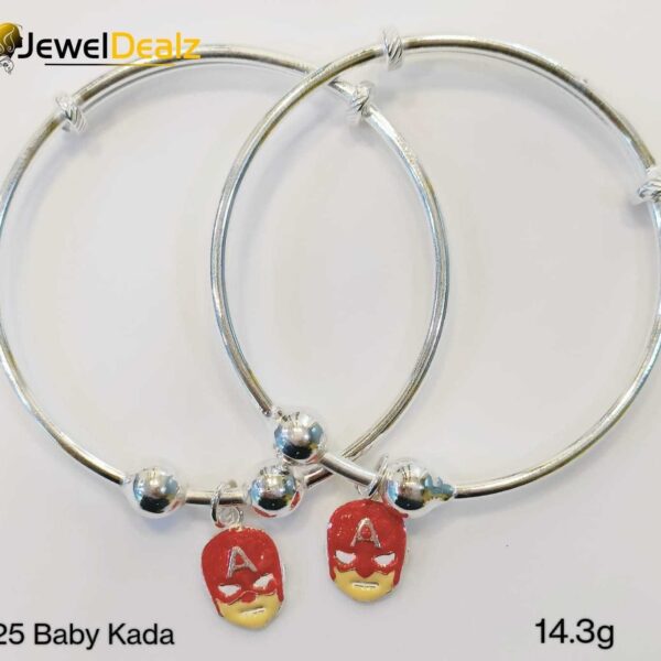 Baby Bala Adjustable in Pure Silver 925 Hallmarked
