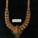 Temple Long Necklace in Pure Silver 925 BIS Hallmarked