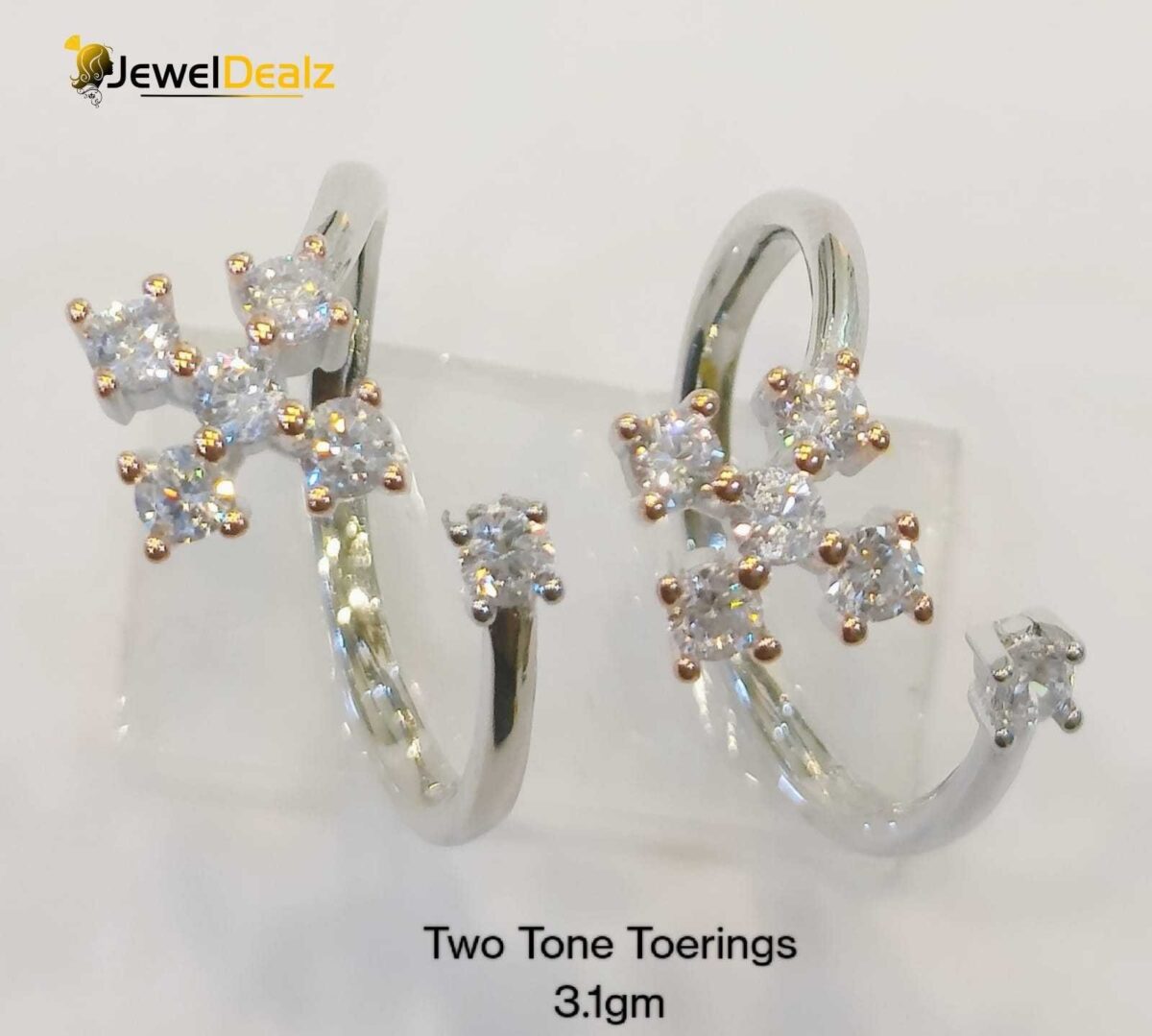 Toe Ring in Sterling Silver Pure 925 BIS Hallmarked