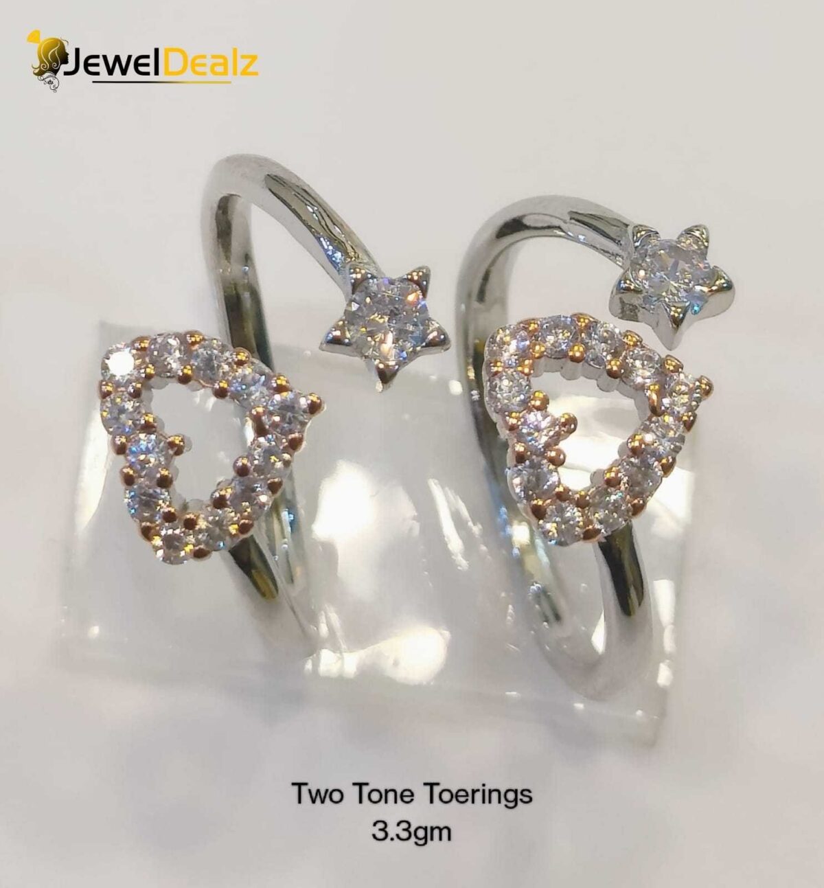 Toe Ring in Sterling Silver Pure 925 BIS Hallmarked