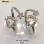 Toe Ring in Sterling Silver Pure 925 BIS Hallmarked