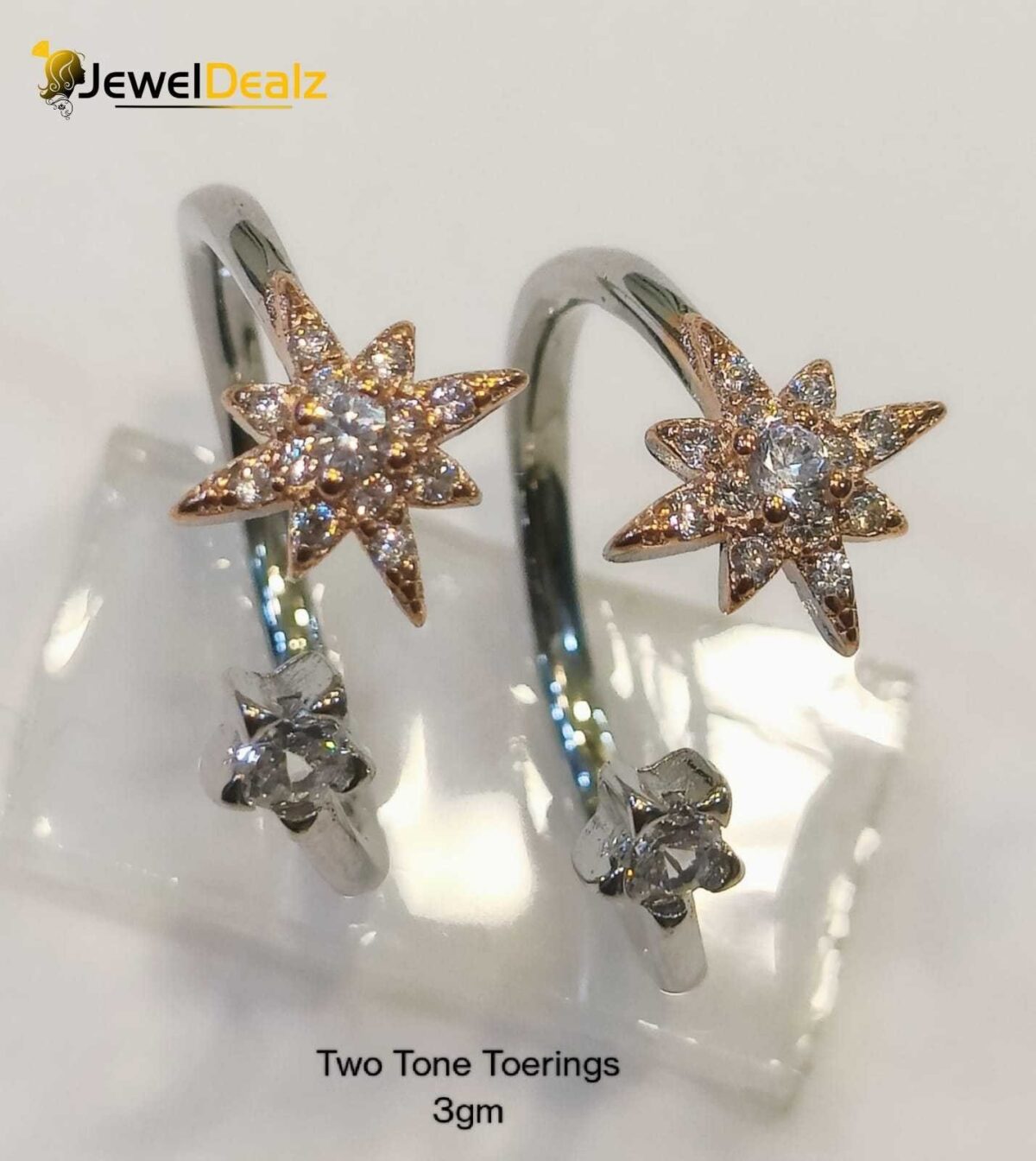 Toe Ring in Sterling Silver Pure 925 BIS Hallmarked