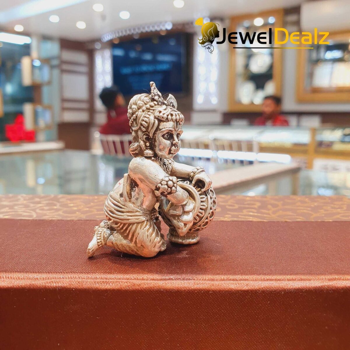 Krishna Idol in Pure Silver 925 Hallmarked