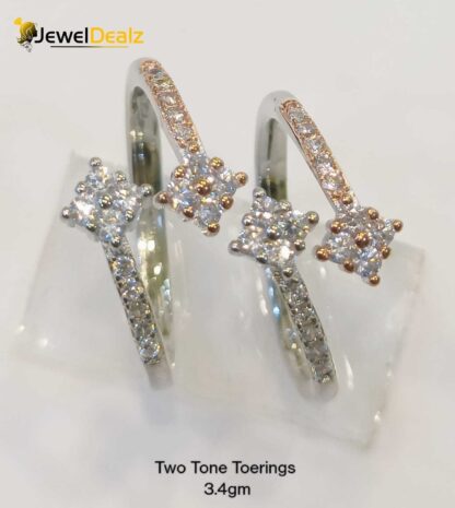 Toe Ring in Sterling Silver Pure 925 BIS Hallmarked