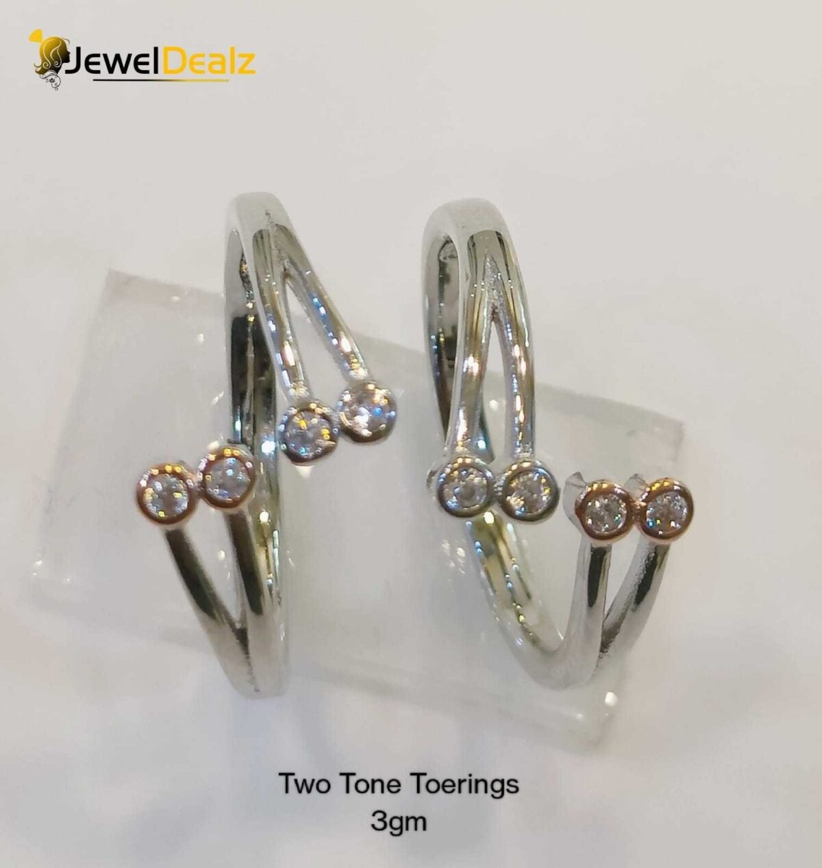 Toe Ring in Sterling Silver Pure 925 BIS Hallmarked