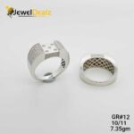Gents Ring in Sterling Silver Pure 925 BIS Hallmarked