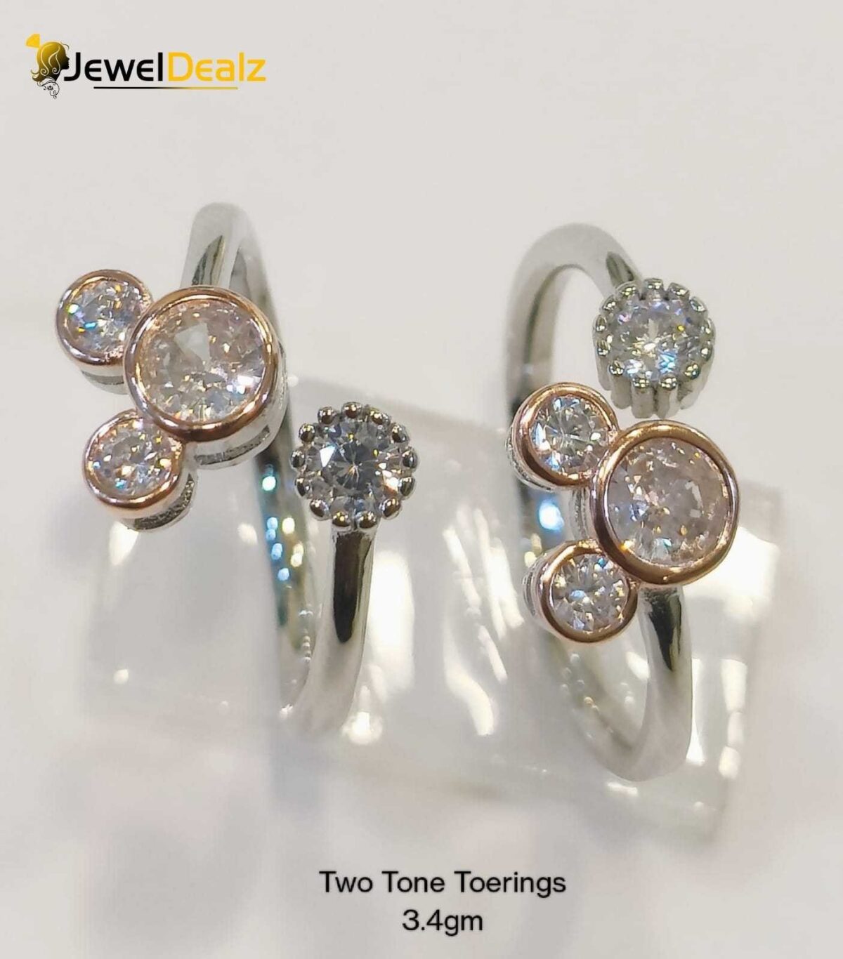 Toe Ring in Sterling Silver Pure 925 BIS Hallmarked
