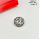 Antique Brooch in Pure Silver 925 BIS Hallmarked