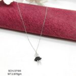 Elegant Dancing Doll Pendent Necklace in Sterling Silver925