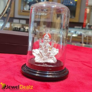 Ganesha Idol in Pure 999 Hallmark Silver
