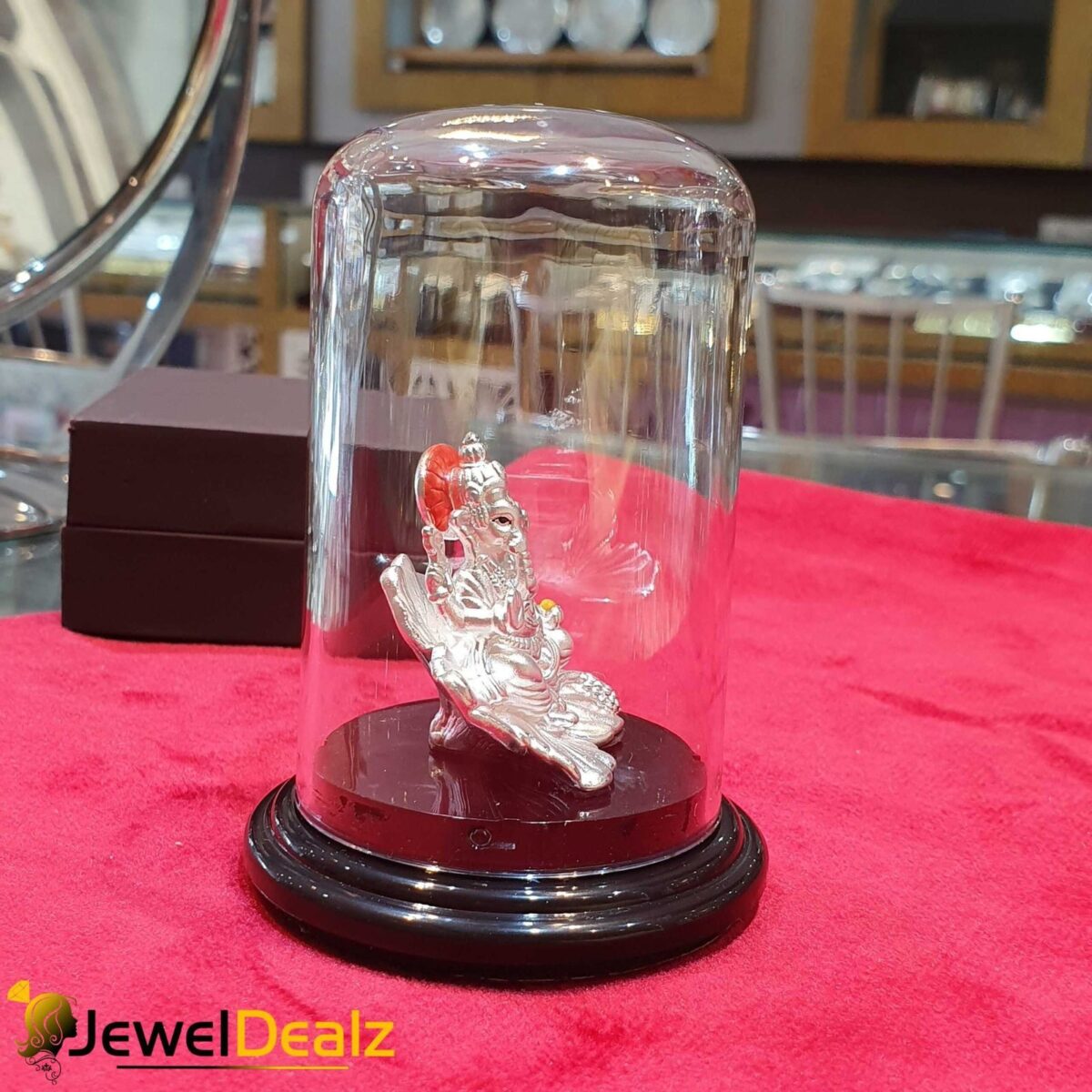 Ganesha Idol in Pure 999 Hallmark Silver - Image 2