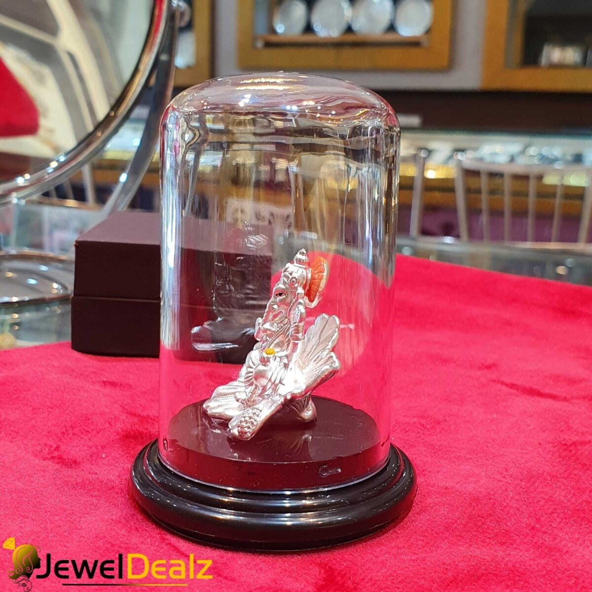 Ganesha Idol in Pure 999 Hallmark Silver - Image 3