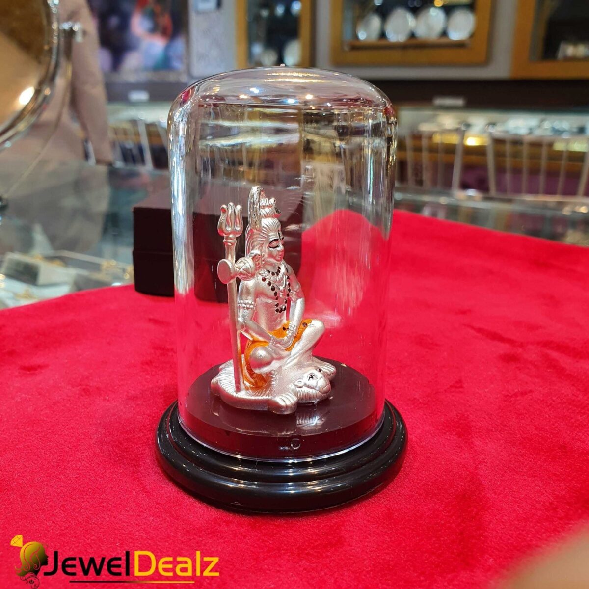 Shiva Idol in Pure 999 Hallmark Silver - Image 2