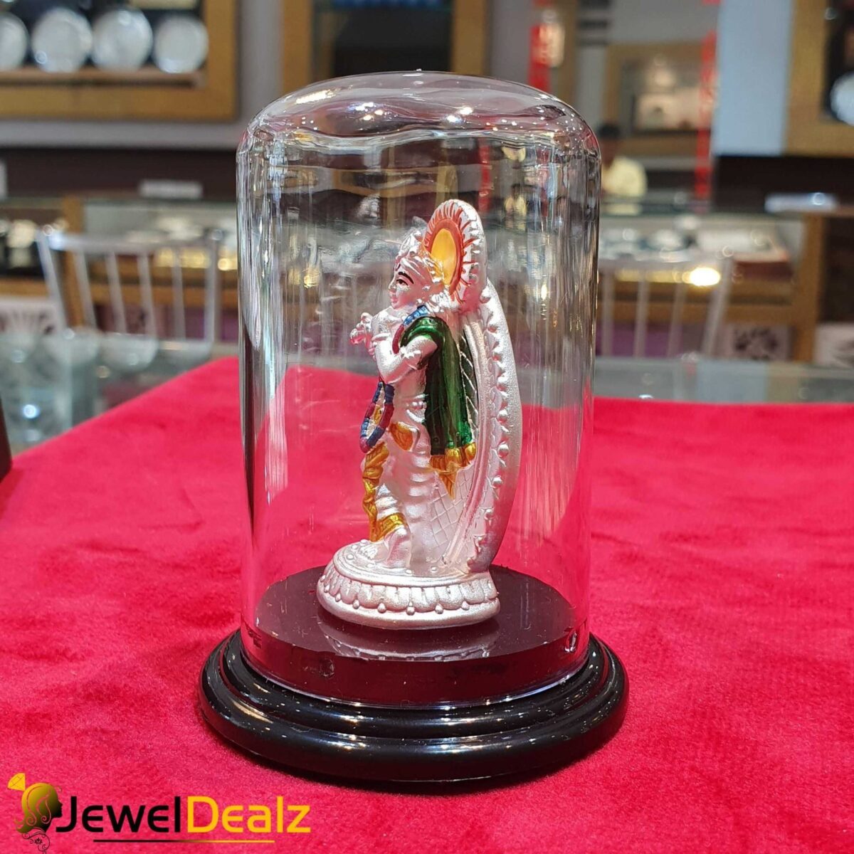 Krishna in Pure 999 Hallmark Silver - Image 3