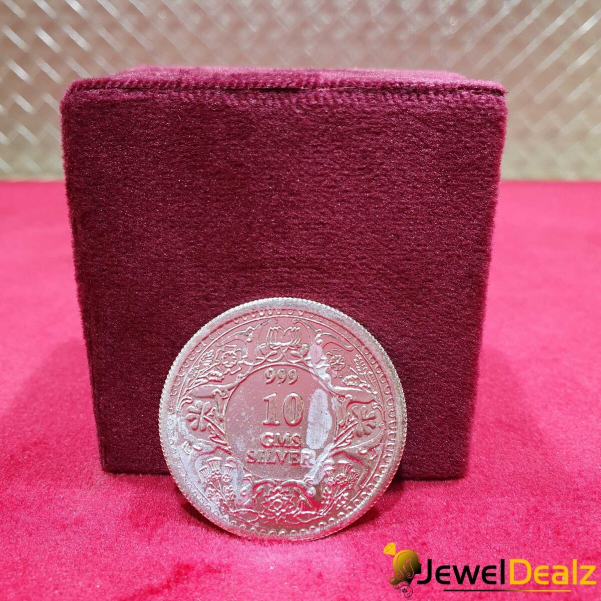 King George 999 Pure Silver Coin 10 gms