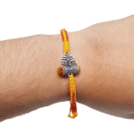 Mahakal Rakhi in Pure Silver 925 Hallmarked