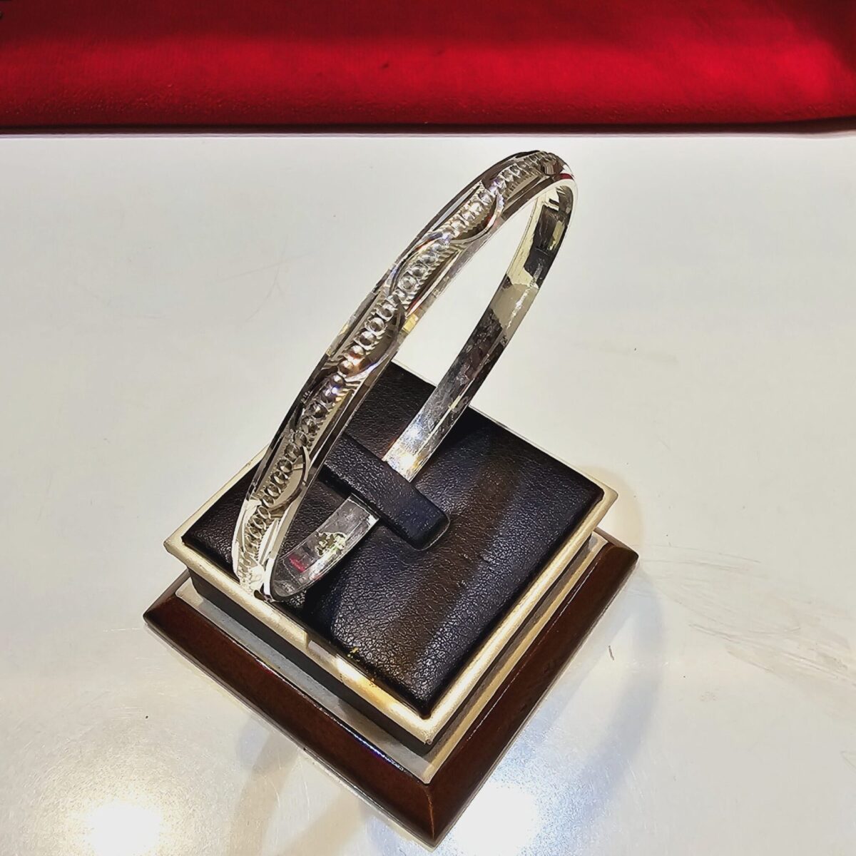 Italian Kada for Mens in Pure 925 BIS Hallmarked Size:2.8