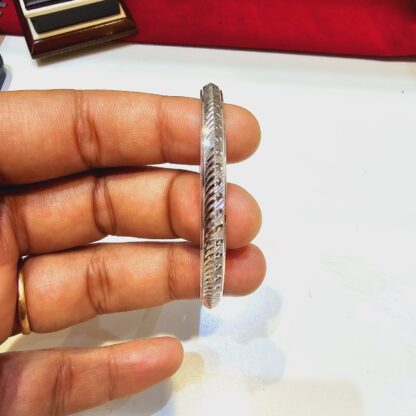 Italian Kada for Mens in Pure 925 BIS Hallmarked Size:2.6