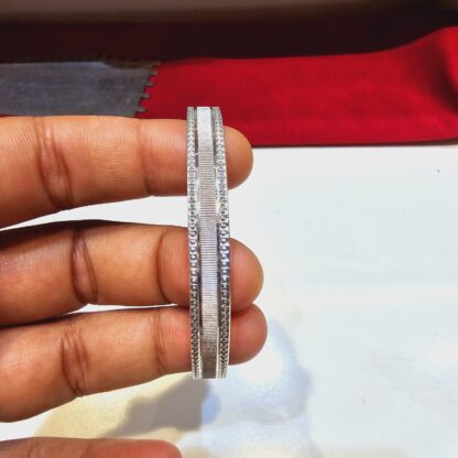 Italian Kada for Mens in Pure 925 BIS Hallmarked - Image 2