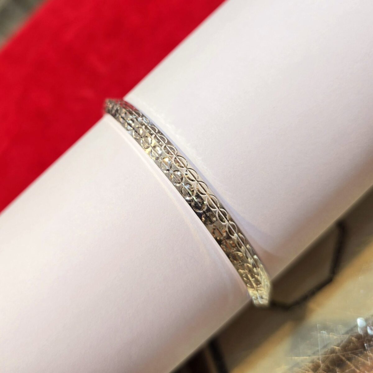 Italian Kada Sterling Silver Pure 925 BIS Hallmarked