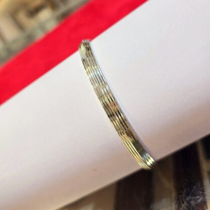 Italian Kada Sterling Silver Pure 925 BIS Hallmarked - Image 3