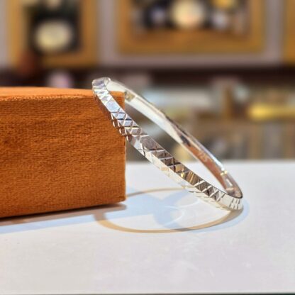 Italian Kada Sterling Silver Pure 925 BIS Hallmarked - Image 5