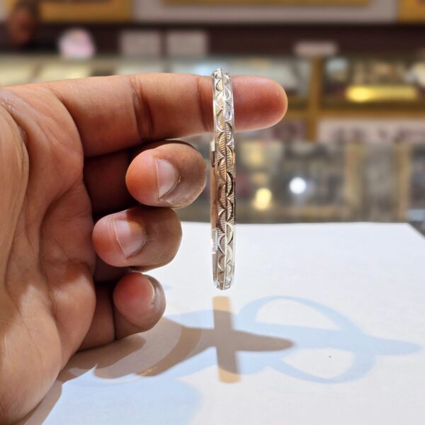 Italian Kada Sterling Silver Pure 925 BIS Hallmarked - Image 4
