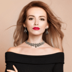 Choker Silver with Earrings in Pure Silver 925 BIS Hallmarked