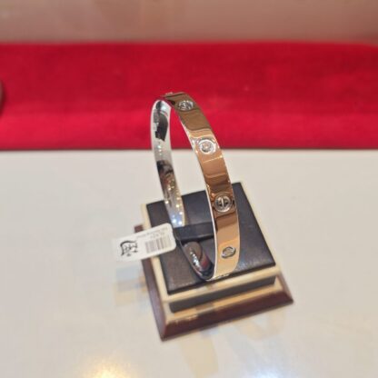 Italian Rose Kada for Mens in Pure 925 BIS Hallmarked - Image 3