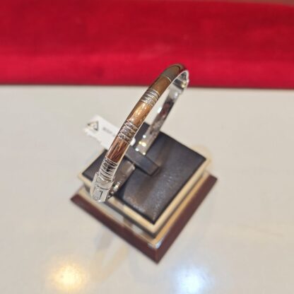 Italian Rose Kada for Mens in Pure 925 BIS Hallmarked - Image 3