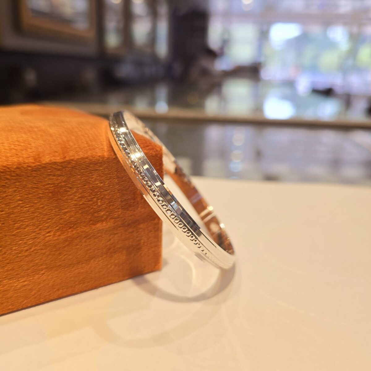 High Polish Dot Kada Sterling Silver Pure 925 BIS Hallmarked - Image 1