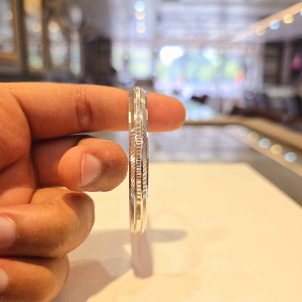 Line Kada Sterling Silver Pure 925 BIS Hallmarked