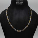 Gents Solid Chain in Sterling Silver Pure 925 Hallmarked