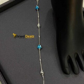 Payal/Anklet in Pure 925 Silver BIS Hallmarked