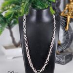 Hollow Gents Chain in Sterling Silver Pure 925 Hallmarked