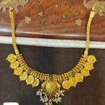 Temple Half Necklace in Pure Silver 925 BIS Hallmarked