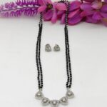 Solitaire Pure Silver Mangalsutra