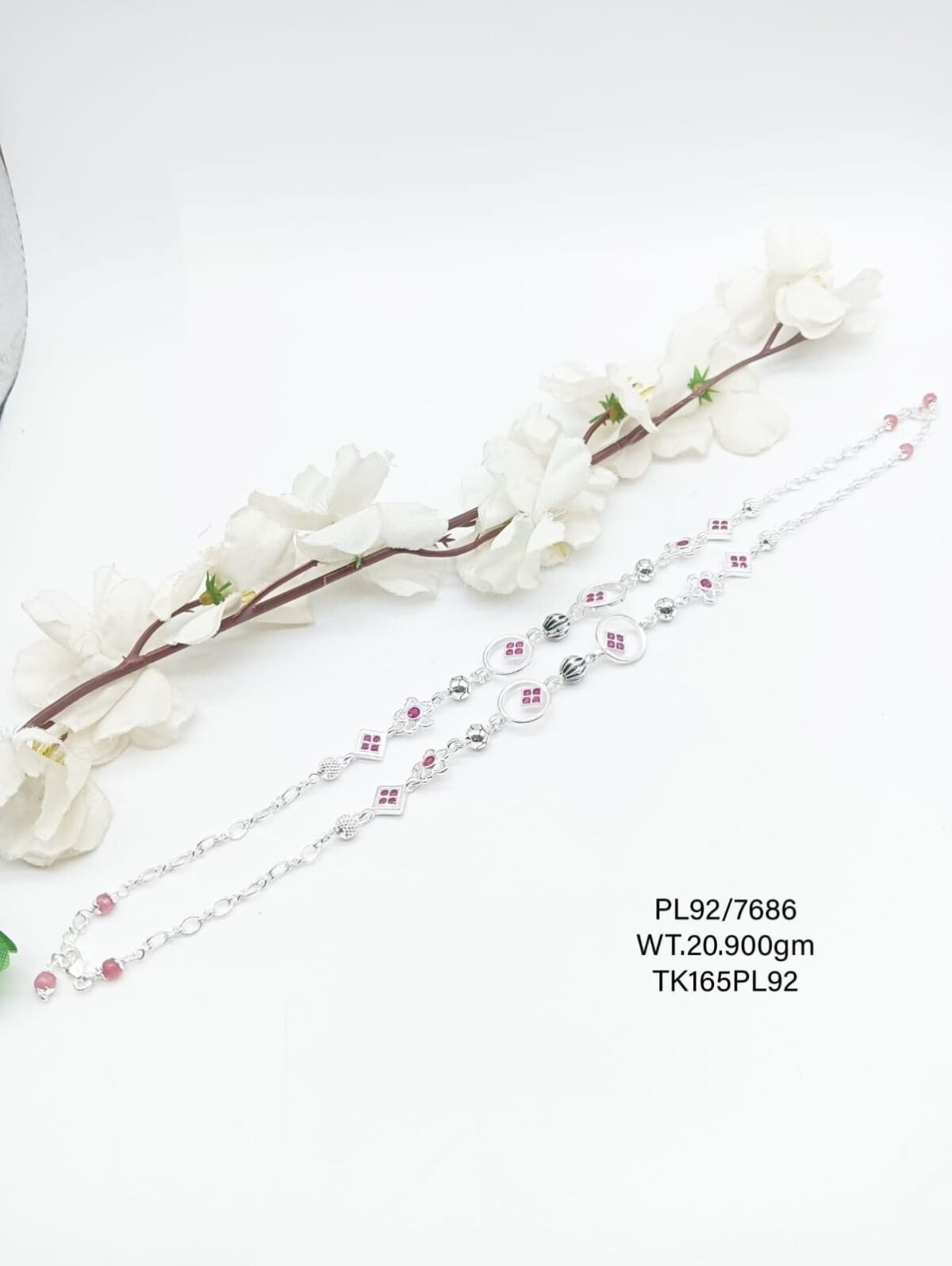 Elegant  Payal/Anklet in Pure 925 Silver BIS Hallmarked - Image 1