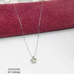 Elegant Star Pendent Necklace in Sterling Silver925