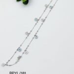 Elegant Evil Eye Payal/Anklet in Pure 925 Silver BIS Hallmarked