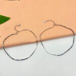 Elegant Rainbow Payal/Anklet in Pure 925 Silver BIS Hallmarked