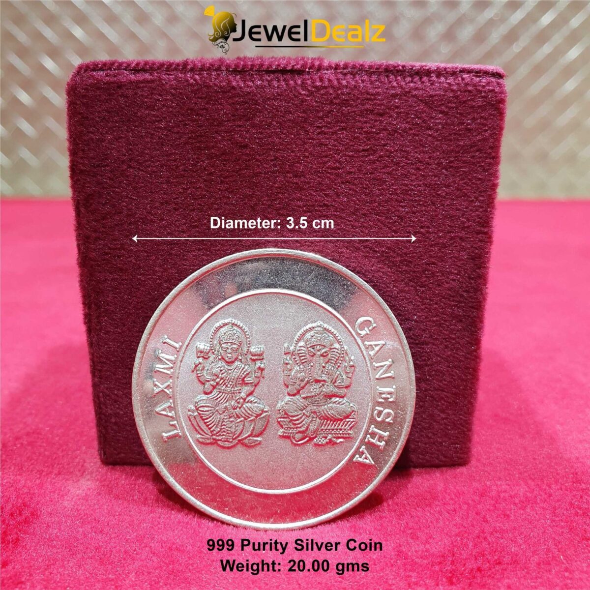 999 Pure Silver Coin 20 gms - Image 1