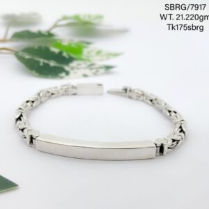 Men's Turkish Bracelet in Sterling Silver Pure 925 BIS Hallmarked