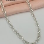 Hollow Gents Chain in Sterling Silver Pure 925 Hallmarked