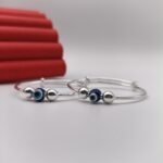 Evil Eye Baby Bala Adjustable in Pure Silver 925 Hallmarked