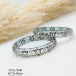 Casting Silver Bangles In Antique Touch 925 BIS Hallmarked