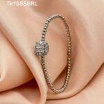 Multiple Stone Bracelet in Sterling Silver Pure 925