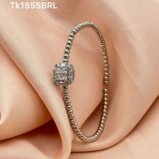 Multiple Stone Bracelet in Sterling Silver Pure 925