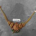 Temple Half Necklace in Pure Silver 925 BIS Hallmarked
